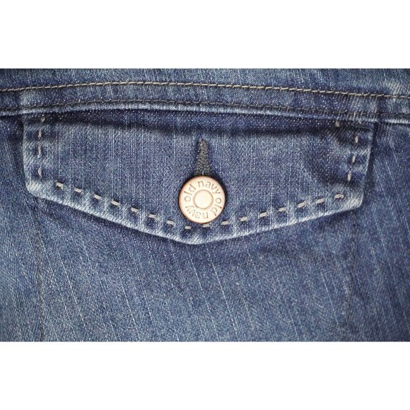 Old Navy Jeans Womens Size 4 R The Flirt Mid Rise Stretch Blue Denim - Picture 2 of 9